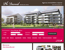 Tablet Screenshot of immo-duvoid.com